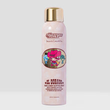 Cargar imagen en el visor de la galería, HAIR &amp; BODY GLITTER SPRAY EL DORADO THE POWERPUFF GIRLS X BEAUTY CREATIONS