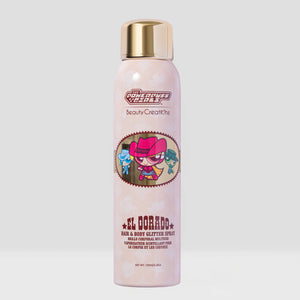 HAIR & BODY GLITTER SPRAY EL DORADO THE POWERPUFF GIRLS X BEAUTY CREATIONS
