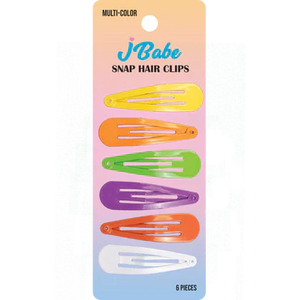 SNAP HAIR CLIPS MULTICOLOR JBABE