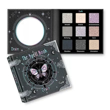 Cargar imagen en el visor de la galería, DESIRE THE SPELL BOOK EYESHADOW PALETTE RUDE COSMETICS