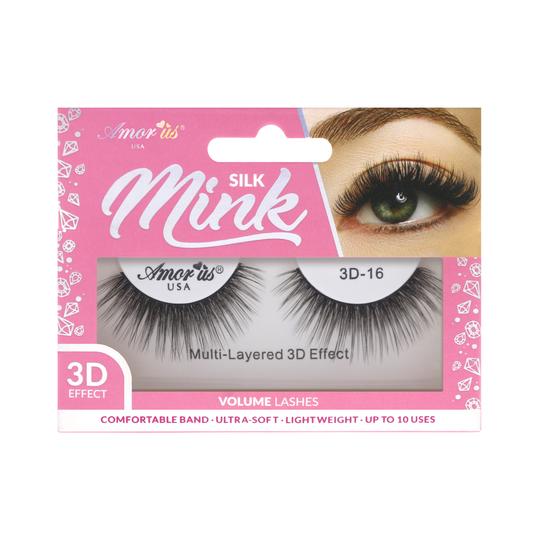 PESTAÑAS 3D FAUX MINK 16 - AMOR US