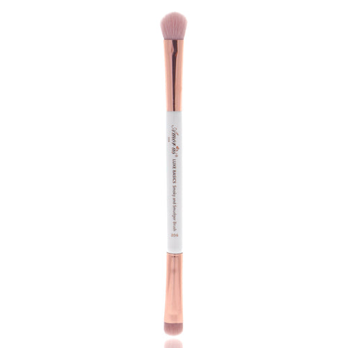 206 - LUXE SMOKY AND SMUDGER BRUSH AMOR US