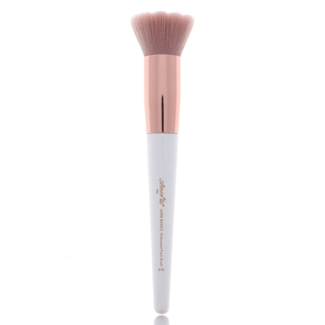 210 - LUXE EMBOSSED FACE BRUSH AMOR US