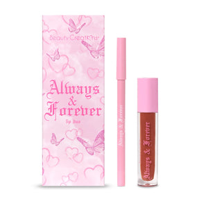 LIP DUO  ALWAYS & FOREVER COLECCIÓN BABY GILR BEAUTY CREATIONS