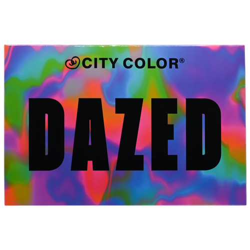 PALETA DAZED PRESSED GLITTER PALETTE - CITY COLOR