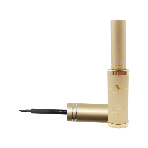 DELINEADOR PERFECT EYELINER WATERPROOF MATTE BLACK - ITALIA DELUXE