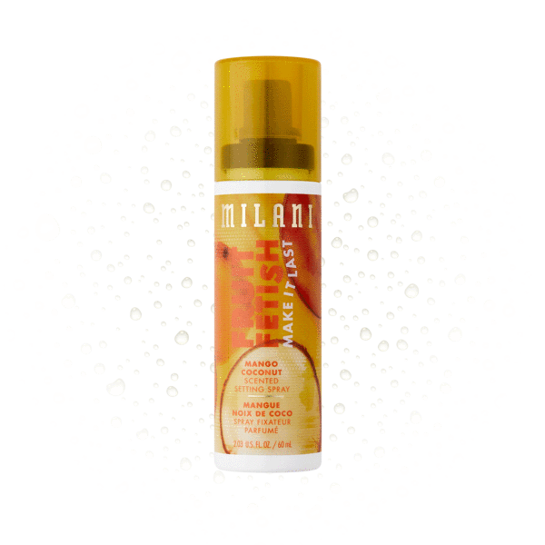 FIJADOR FRUIT FETISH MANGO COCONUT MAKE IT LAST SETTING SPRAY MILANI