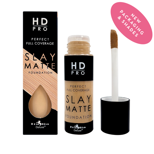 BASE DE MAQUILLAJE LIQUIDA HD PRO SLAY MATTE LIQUID FOUNDATION ITALIA DELUXE