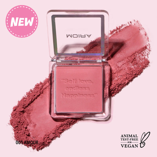 RUBORES LUCKY CHANCE BLUSH (001, AMOUR) MOIRA BEAUTY