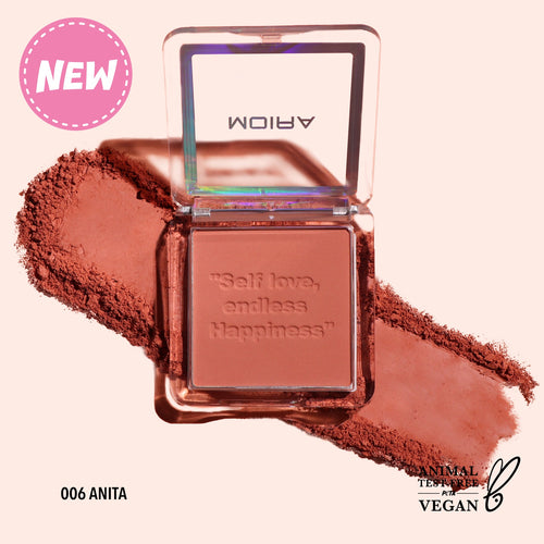 RUBOR LUCKY CHANCE BLUSH (006, ANITA) MOIRA BEAUTY