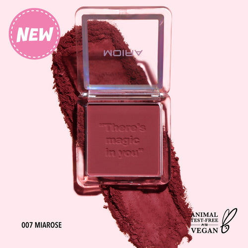 RUBOR LUCKY CHANCE BLUSH (007, MIAROSE) MOIRA BEAUTY