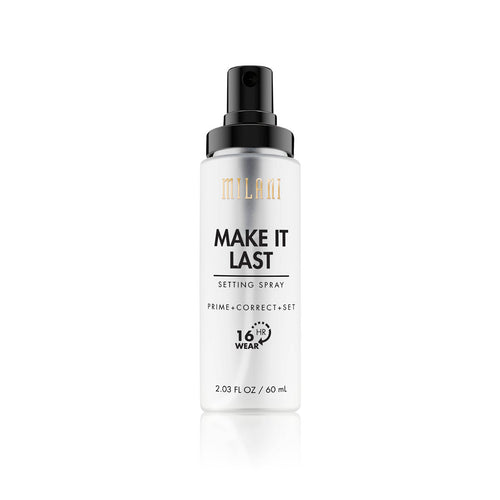MAKE IT LAST SETTING SPRAY PRIME + CORRECT + SET DE MILANI