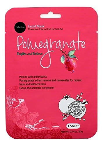 MASCARILLA CELAVI POMEGRANATE FACIAL SHEET MASK