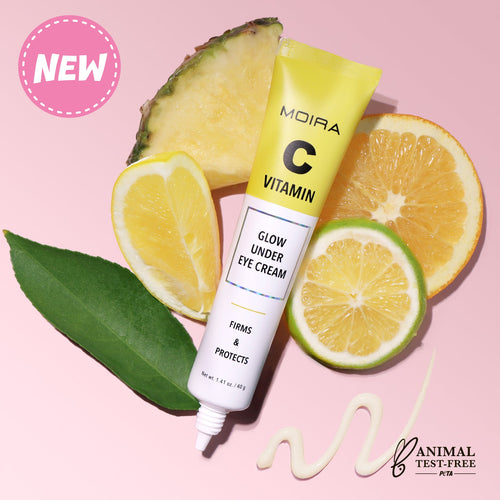 CREMA PARA OJOS VITAMIN C GLOW UNDER EYE CREAM MOIRA BEAUTY