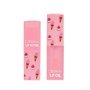 LIP OIL Y EXFOLIANTE SWEET DOSE DUO - BEAUTY CREATIONS