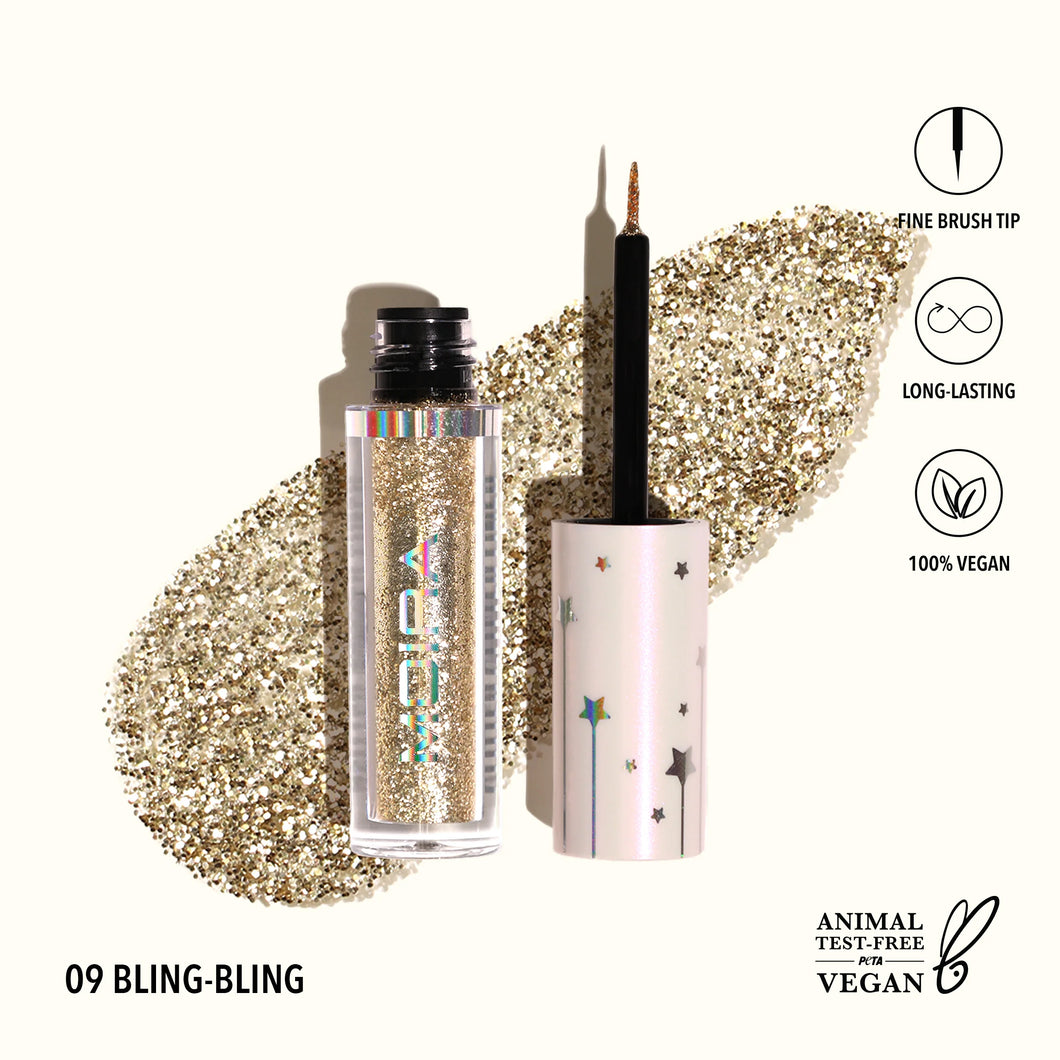 GLITTER GLITTER LINER NUEVOS TONOS (009-014) MOIRA BEAUTY