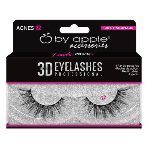 PESTAÑA PROFESIONAL 3D AGNES 22 BY APPLE ACCESORIES