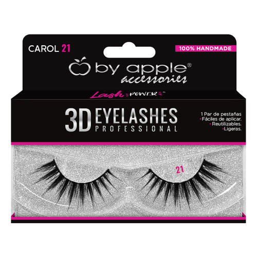 PESTAÑA PROFESIONAL 3D CAROL 21 BY APPLE ACCESORIES